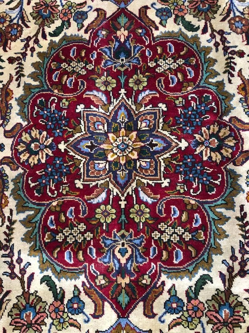 ペルシャ絨毯 ヴィンテージラグ 300×195cm 手織り オールドpersia