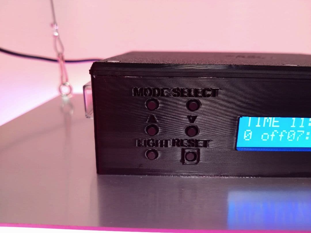 【L7B】多肉&塊根育成　水槽照明　タイマー付LEDライト（DC専用）