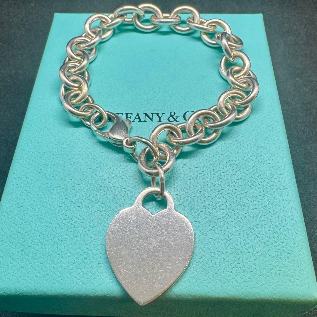 ティファニー ハートタグ ブレスレット SV925 シルバー リターントゥ