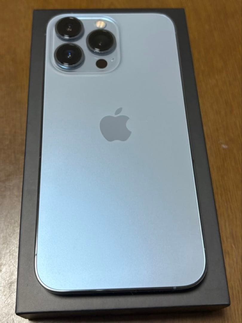 【カニエル】iPhone13pro 128GB シエラブルー