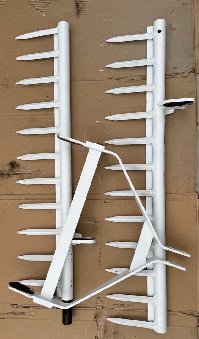 トラクターレーキ再塗装中古、