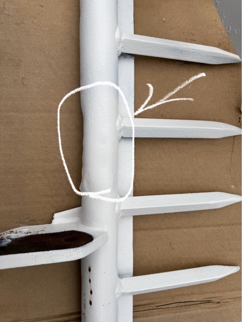 トラクターレーキ再塗装中古、