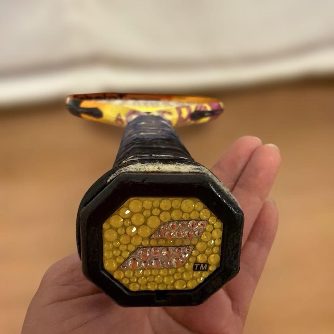 バボララケット　ラファモデル　ラインストーン付き