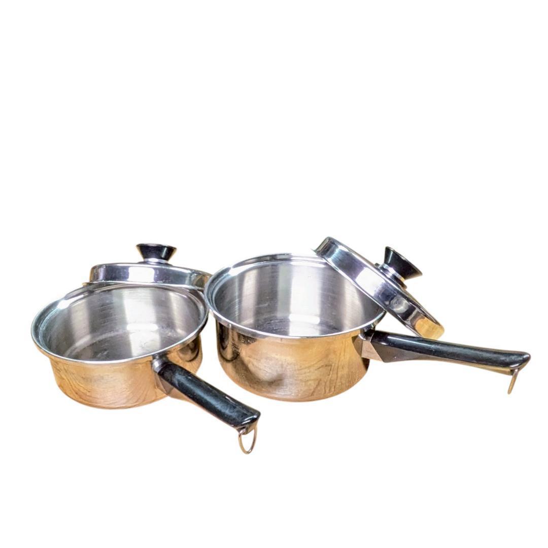 アムウェイ クイーン シチューパン スチーマー 片手鍋 4点セット