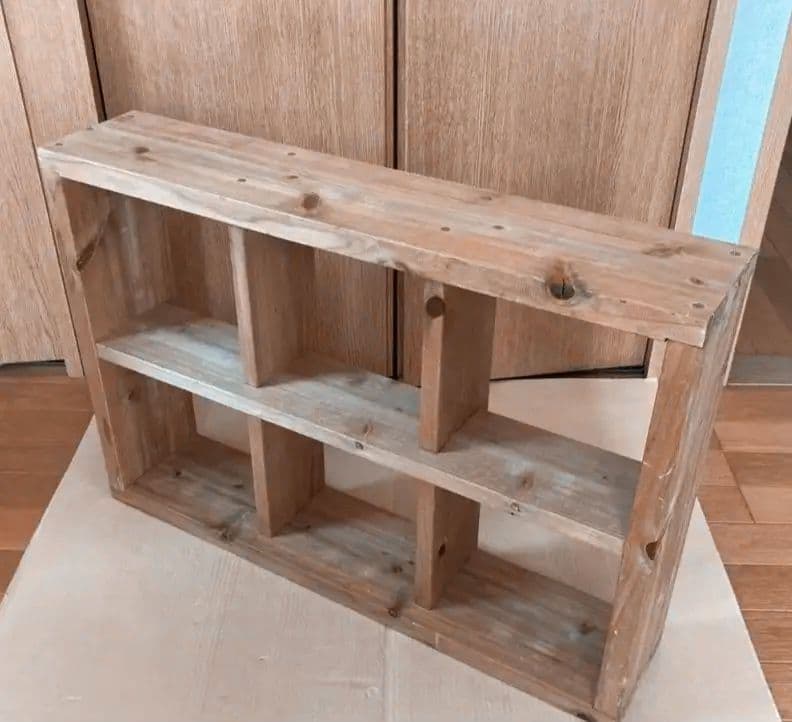 ★古材　シェルフ★アンティーク　飾り棚