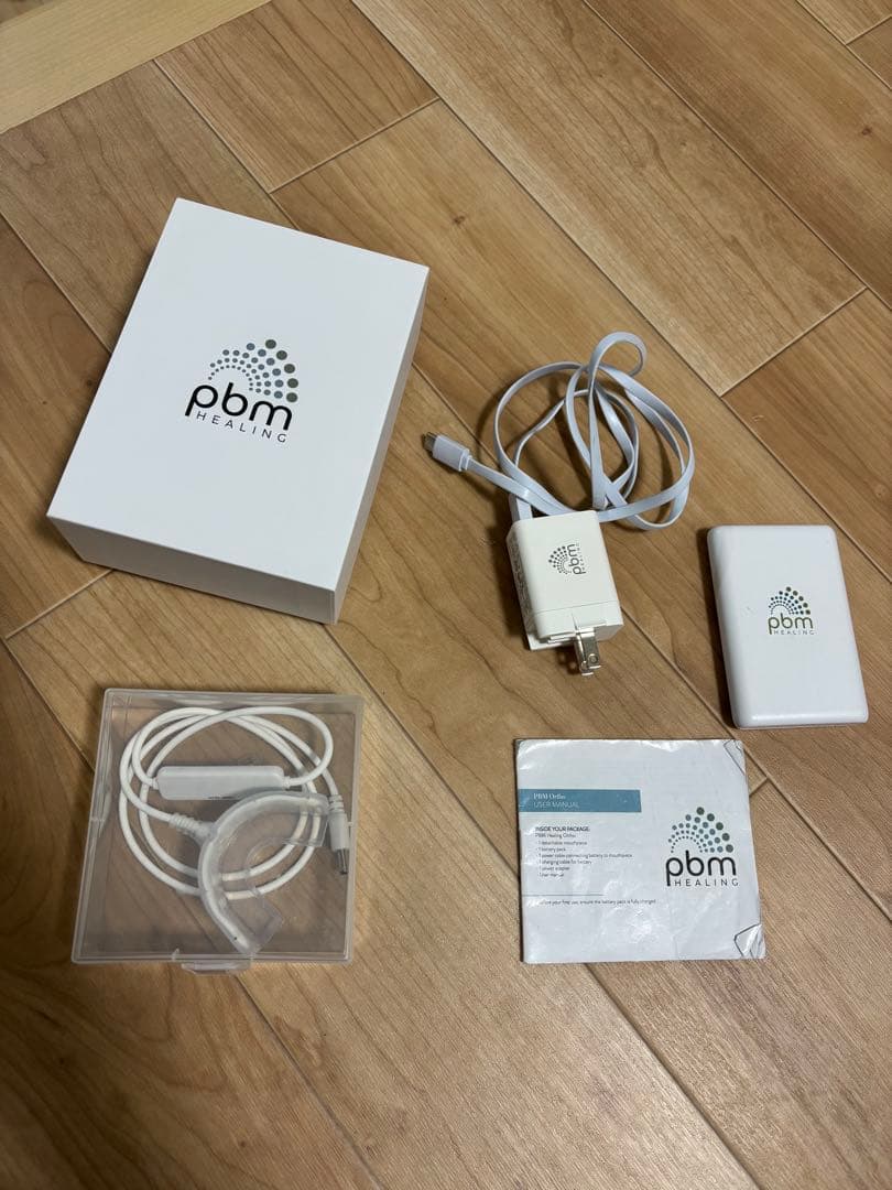 ※使用者20代女性　pbm healing 光加速装置　定価10万円　歯科矯正