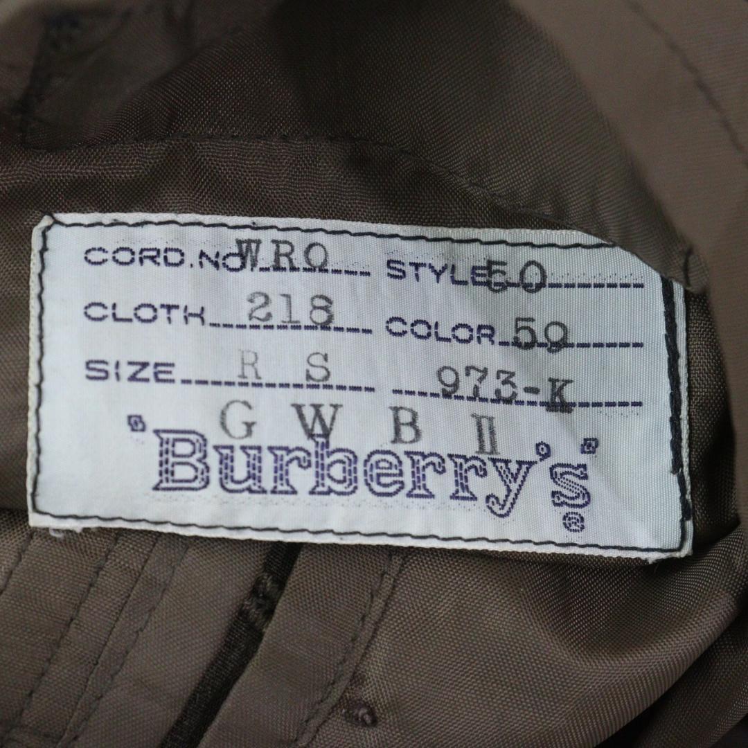 希少 Burberrys バーバリー ステンカラーコート 玉虫色 チャコール L