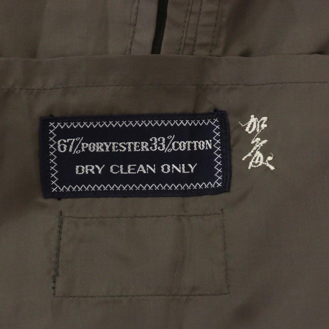 希少 Burberrys バーバリー ステンカラーコート 玉虫色 チャコール L