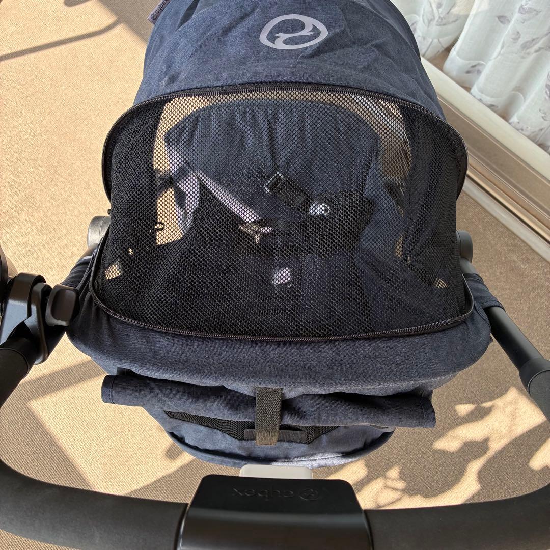 サイベックス イージーS デニムブルー　説明書付き　エコメルカリ便値引きします