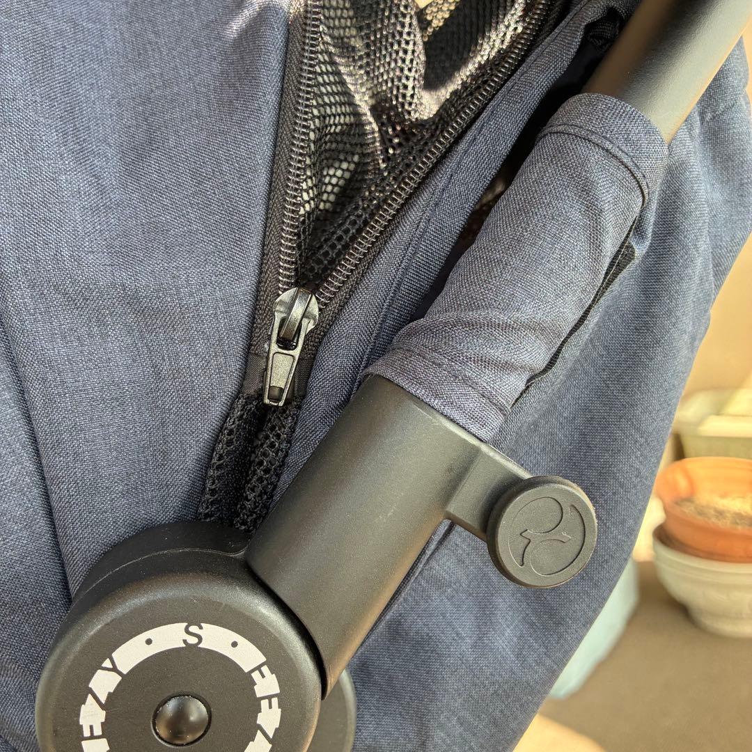 サイベックス イージーS デニムブルー　説明書付き　エコメルカリ便値引きします