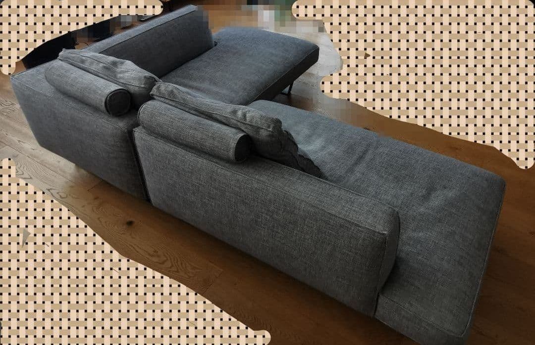 HUKLA フクラ カストール ソファセット グレー イタリアファブリック