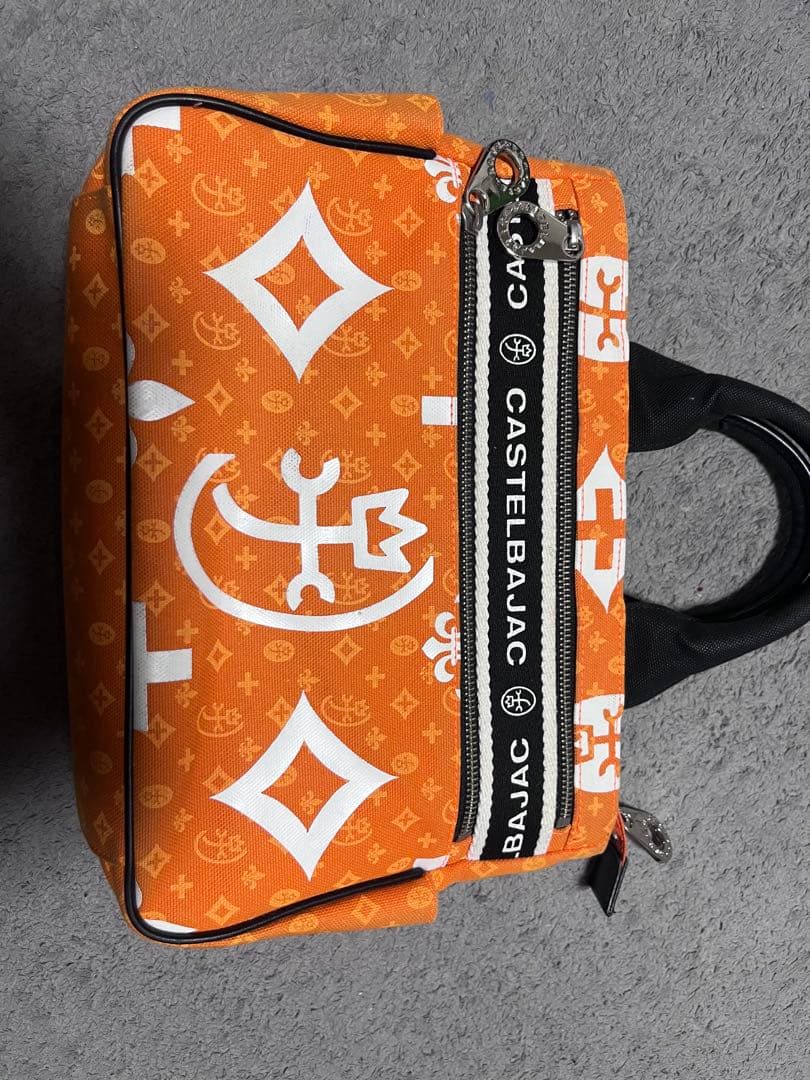 CASTELBAJAC オレンジ バッグ