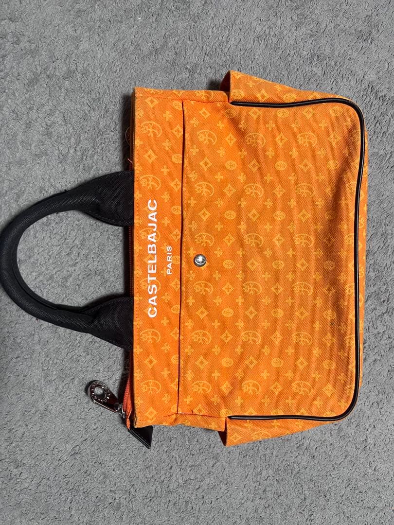 CASTELBAJAC オレンジ バッグ