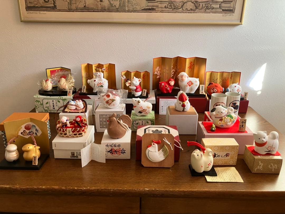 干支　飾り　置き物　17種類まとめ売り