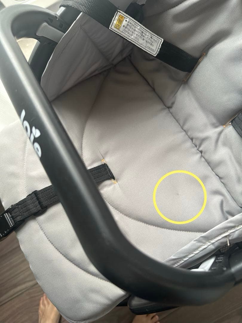 Joie　2人乗り　エヴァライトデュオ　グレー　専用レインカバー付き