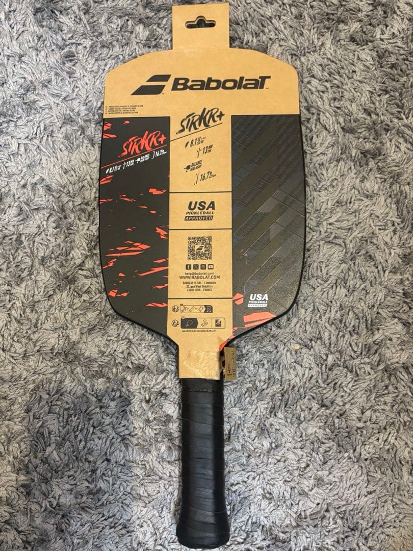 正規品！最終値下げ！バボラ　Babolat STRKR+ ピックルボールパドル