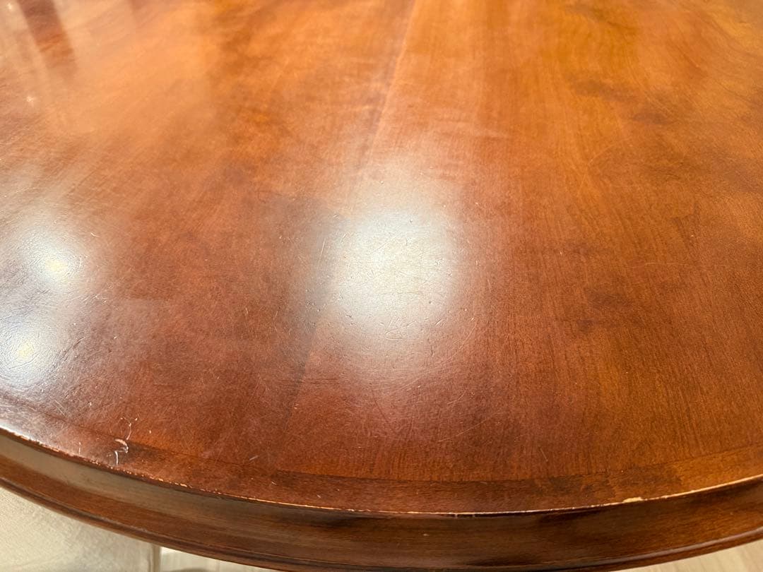 飛騨産業 HIDA キツツキマーク ダイニングテーブル　ラウンド