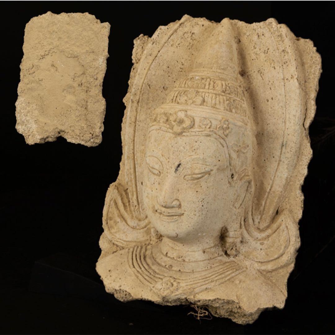 ガンダーラ　チベット　インド　中国　石彫　仏像　石仏