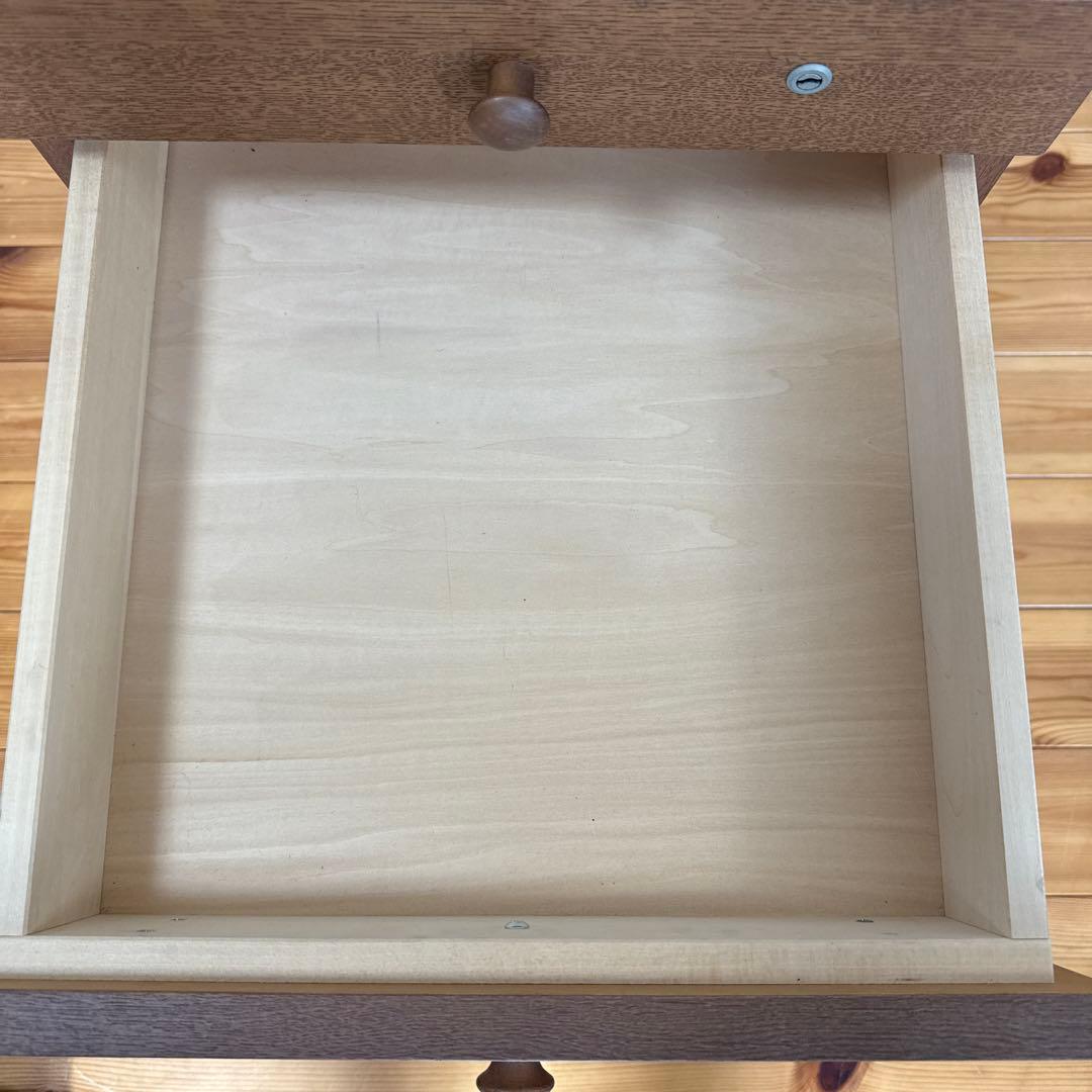 カリモク　高さ調整機能付き袖机