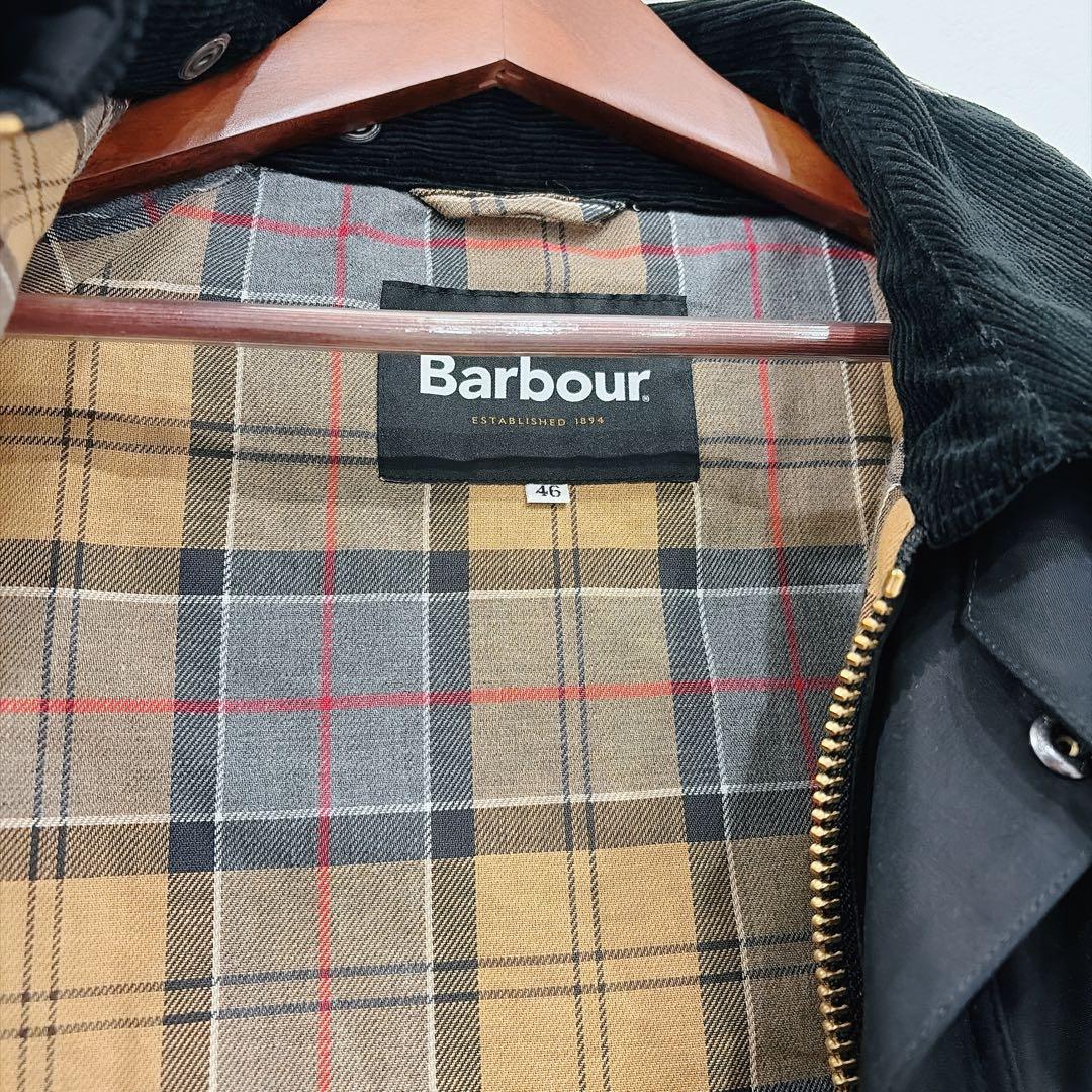 Barbour　バブアー　big bedale ビッグビデイル　ブラック 46