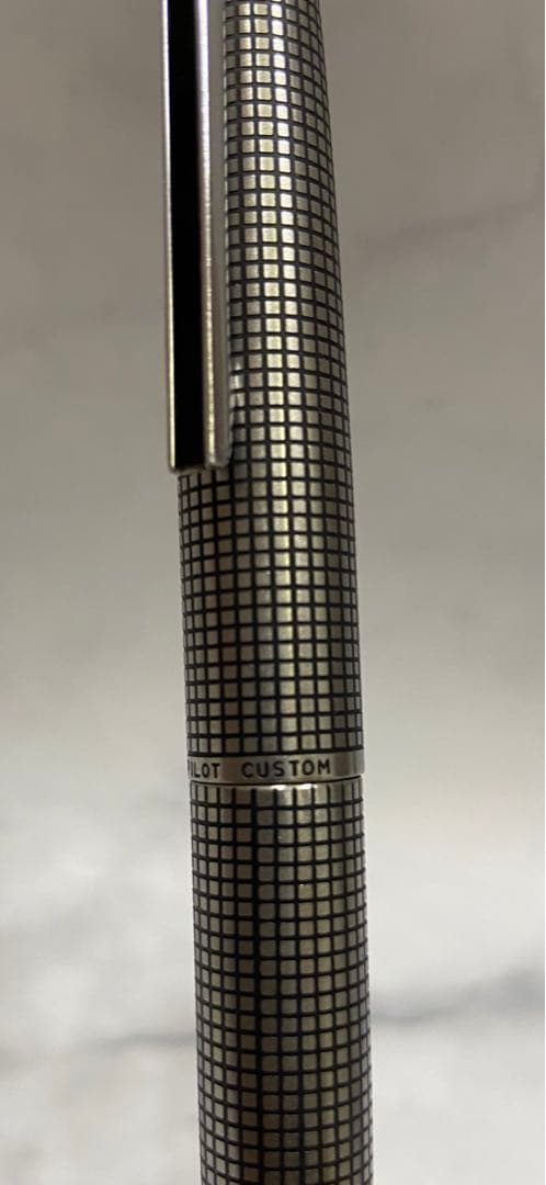 PILOT CUSTOM 万年筆 18K-WG F