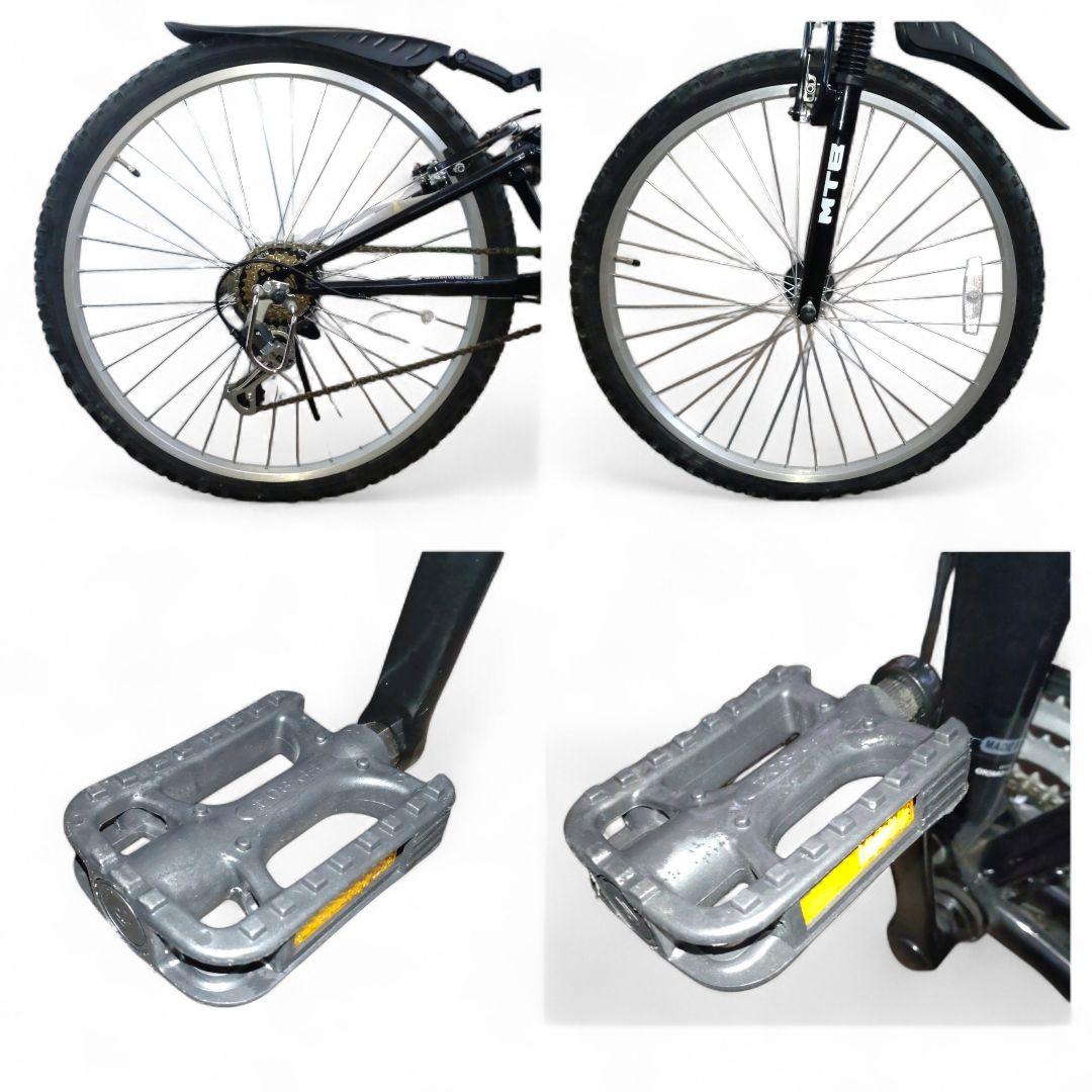 未使用　Raychell　折りたたみ　マウンテンバイク 　黒　26インチ　自転車