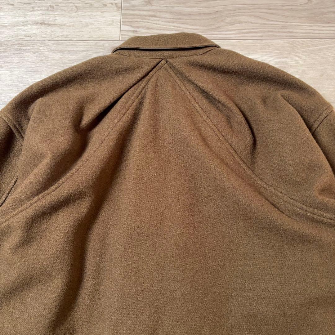 POSTALCO フリーアームボタンジャケット ソリッドウール