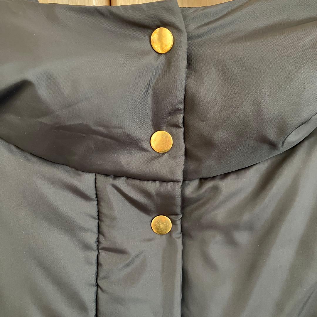 一度短時間着 今季 BARNYARDSTORM 撥水ダウンコート 0 S 黒