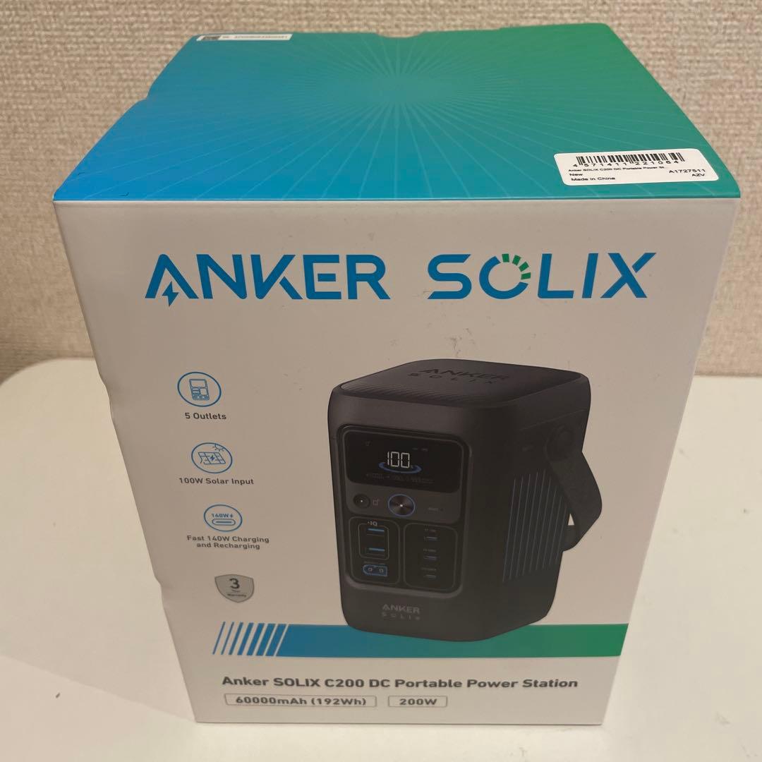 新品未使用　Anker solix c200 DC