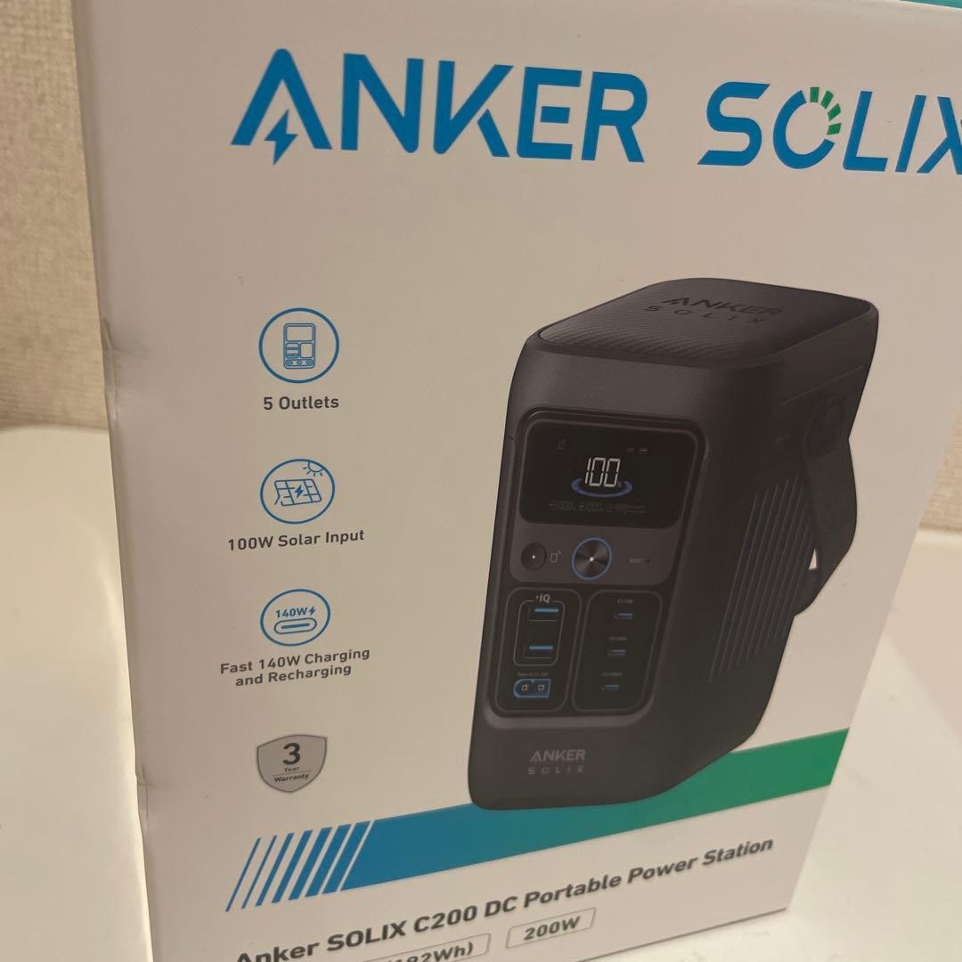 新品未使用　Anker solix c200 DC