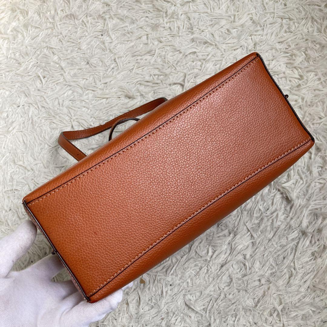 COACH モリー トート クロスボディ 2way ブラウン 茶