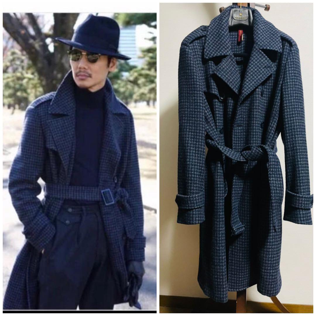 【名作！西口着用！】エルネスト　ウールトレンチ　コート