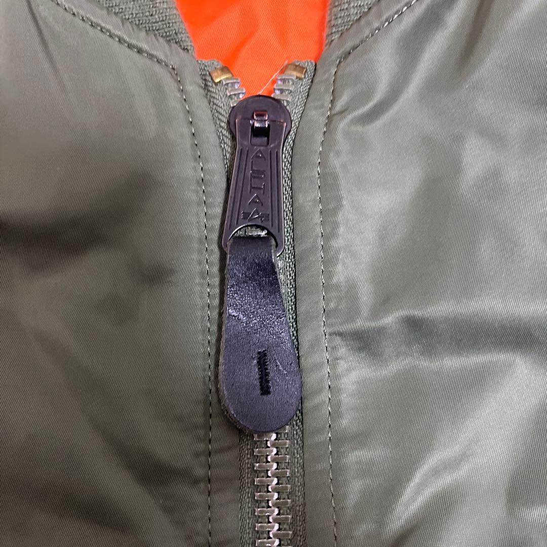 alphaMA-1フライトジャケット オリーブ