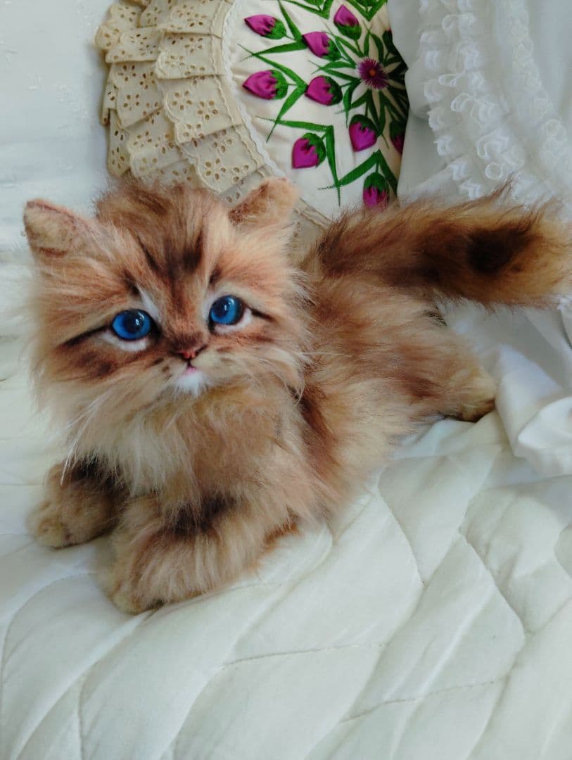 まめるん様❤️オーダー❤️可愛い可愛い愛猫ちゃん❤️アートドール♡ぬいぐるみ♡