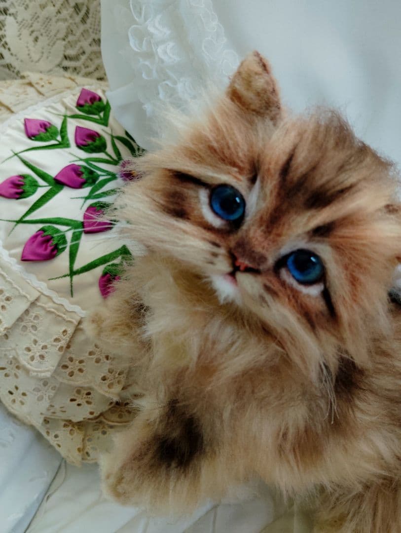 まめるん様❤️オーダー❤️可愛い可愛い愛猫ちゃん❤️アートドール♡ぬいぐるみ♡