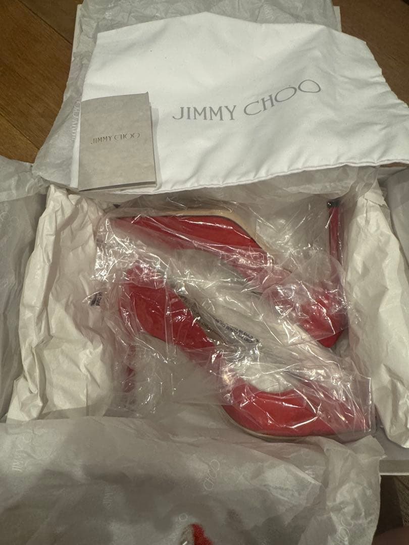 新品　JIMMY CHOO ROMY85 ポインテッドトゥ パンプス 結婚式