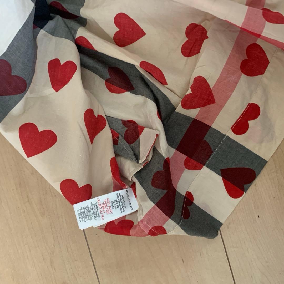 バーバリー♡ハート柄ワンピース