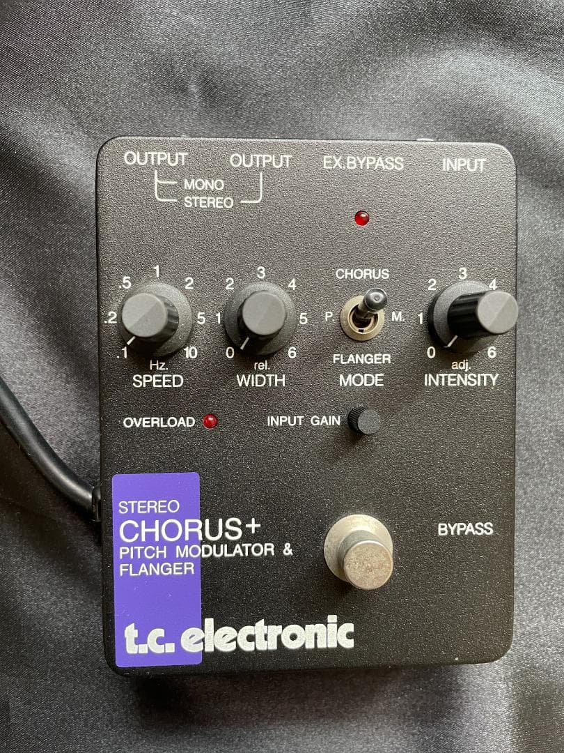 tc electronic SCF STEREO CHORUS+　元箱・取説有り