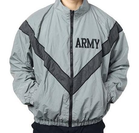 米軍 USArmy IPFU 反射トレーニングジャケット (L/R)