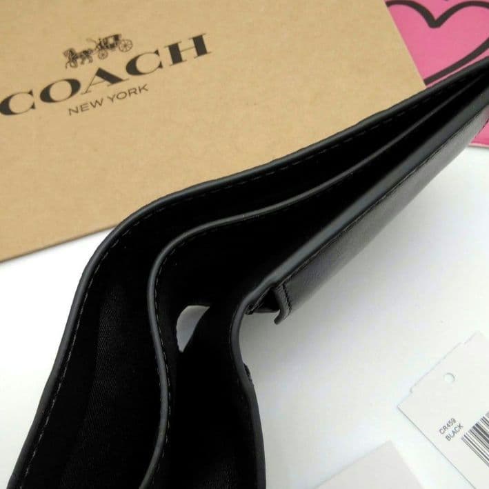 新品　COACH　新作　折り財布　メンズ