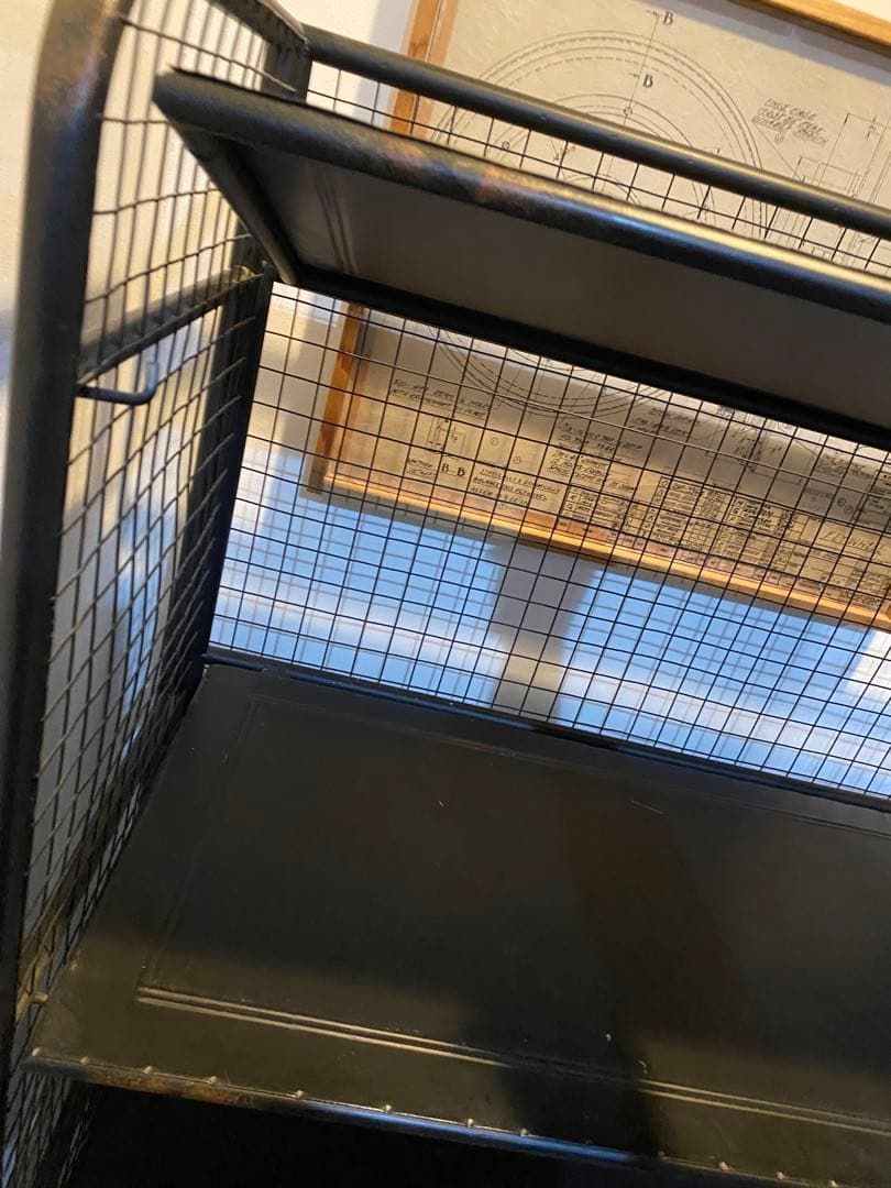 値下げ‼️ ブラック スチールラック 5段 メッシュ