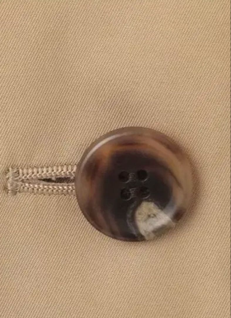 最終価格 美品23区コットンポリエステルギャバジン ロング トレンチコート36