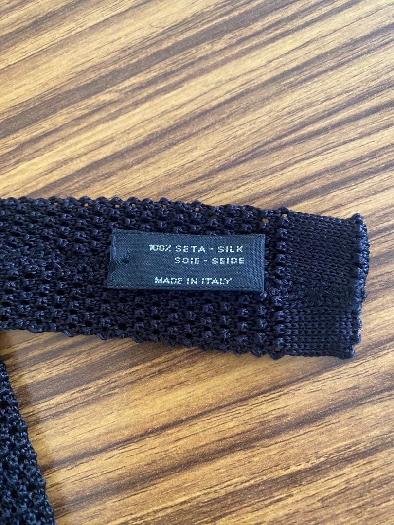 アット ヴァンヌッチ　シルクニットタイ タイユアタイ　ニットタイ　ビームスエフ