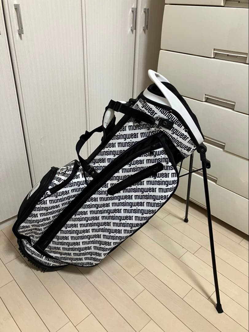 DESCENTE マンシングキャディバッグ　ENVOY９型軽量47インチ