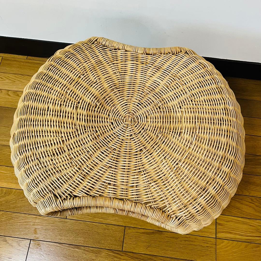 IKEA イケア　GAMLEHULT ガムレフルト ラタン オットマン　送料込み