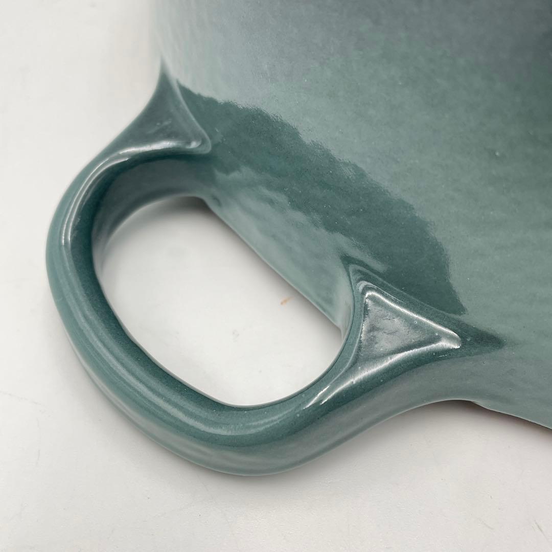 美品　LE CREUSET ココット・ロンド 22cm オーシャン　限定色