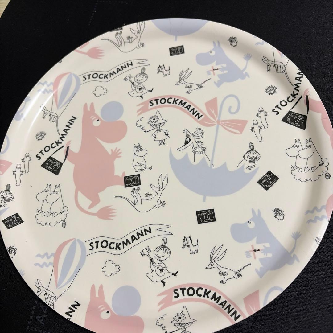 ムーミン トレイ（お盆）と布巾のセット