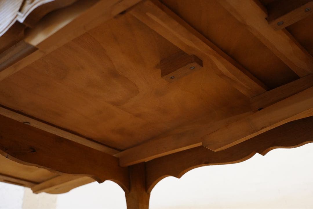 フランスアンティーク　オーク材　エクステンションテーブル　状態良好