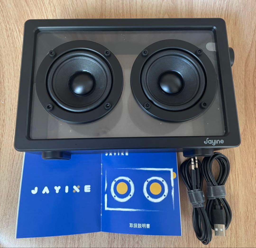 【最終価格】Jayine Cassette Mini 透明スピーカー