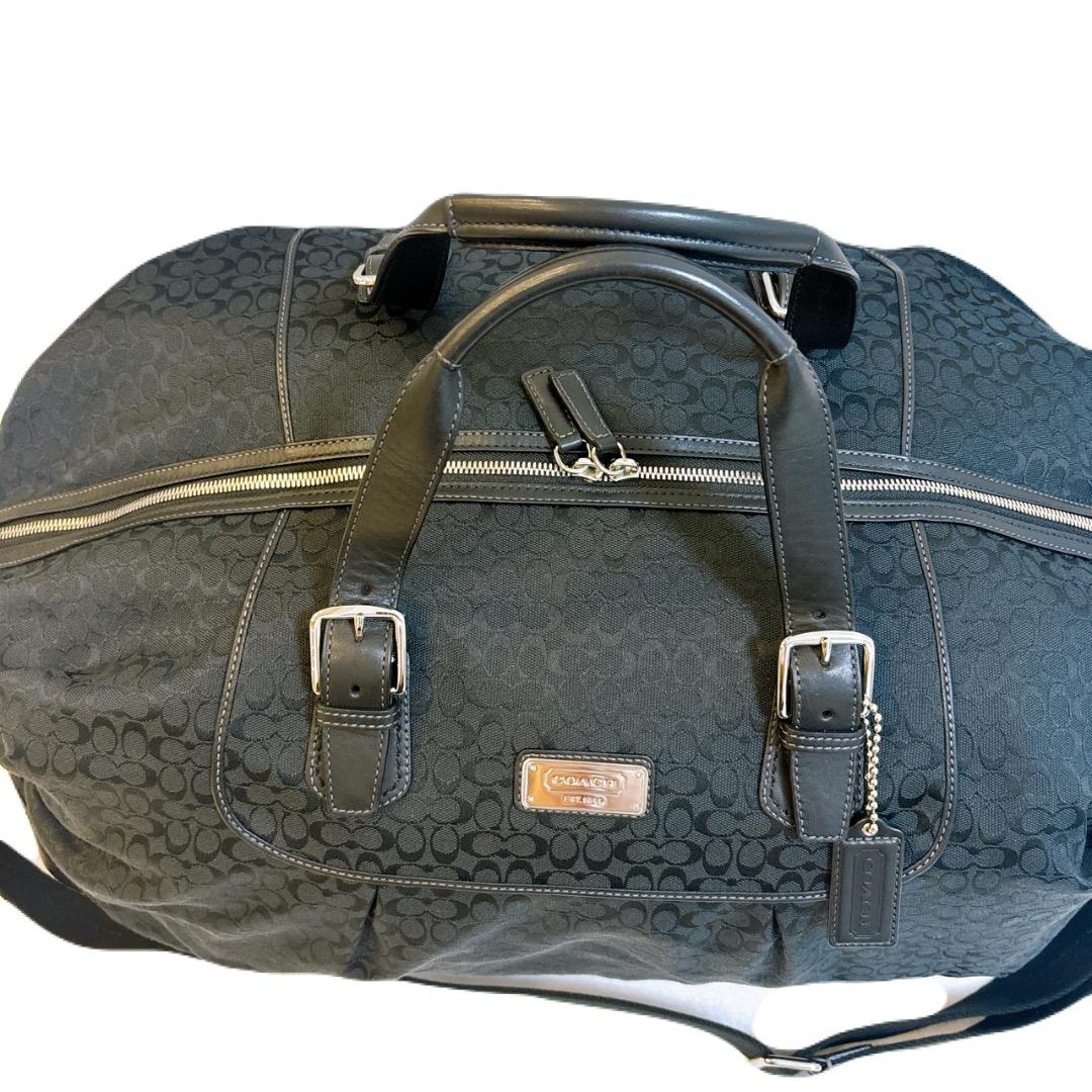【未使用級✨】希少✨COACH コーチ　ボストンバッグ　大容量　2way
